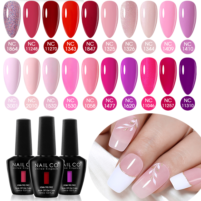 NAILCO 15ml Pink Color Spring  - Nail Art Natural Pink review and price