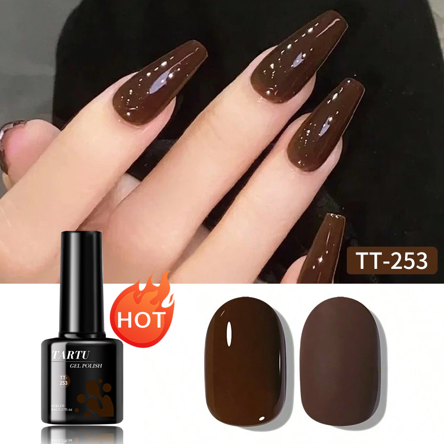 TARTU 8ml Gel Nail Polish Burg - Nail Art Burgundy review and price