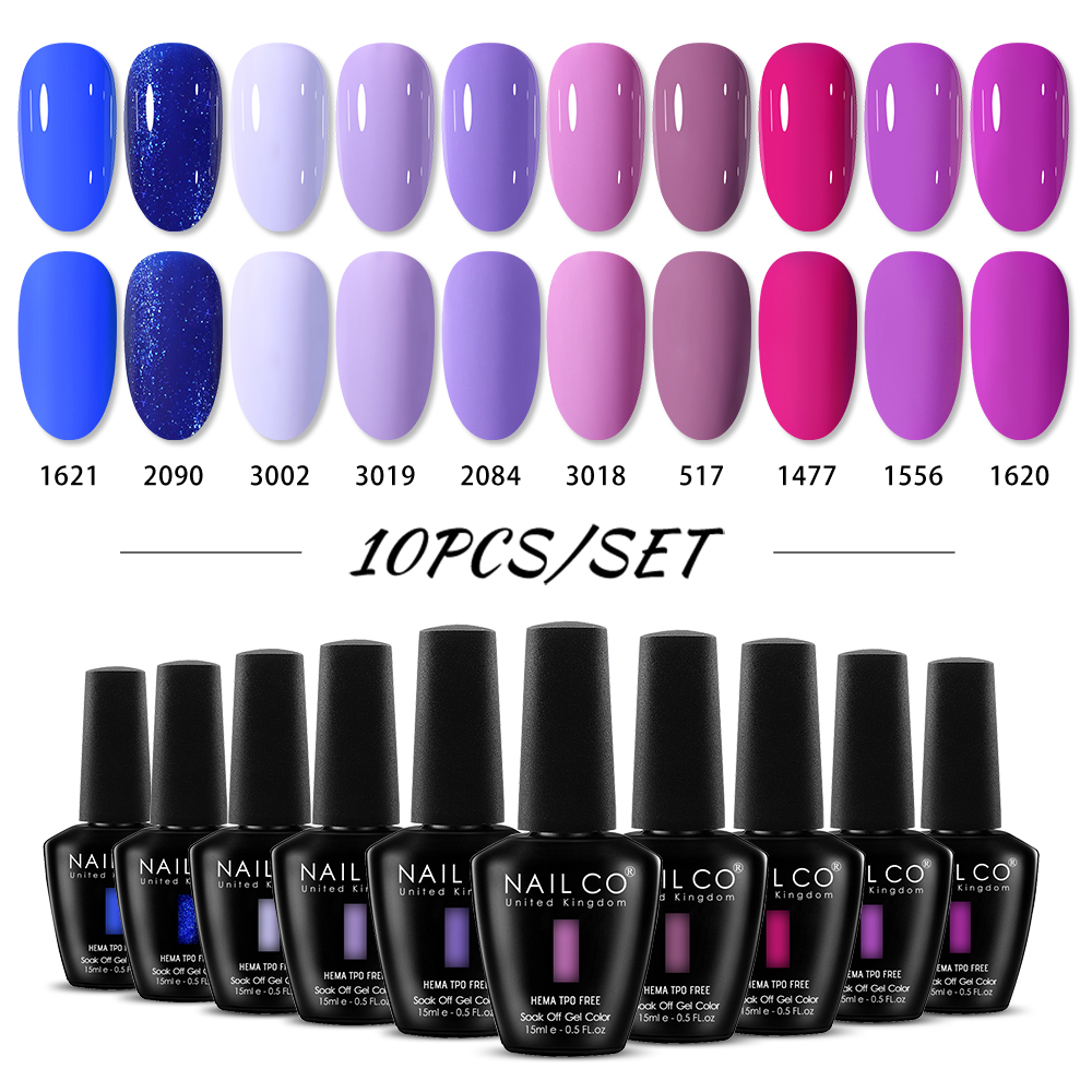 NAILCO 15ml 10pcs/Set HEMA TPO - Nail Art Natural Pink review and price