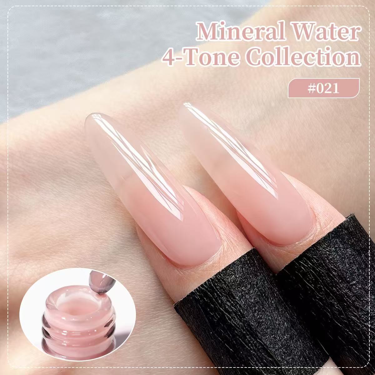 XEIJAYI 4 Colors Jelly Gel Nai - Nail Art Natural Pink review and price