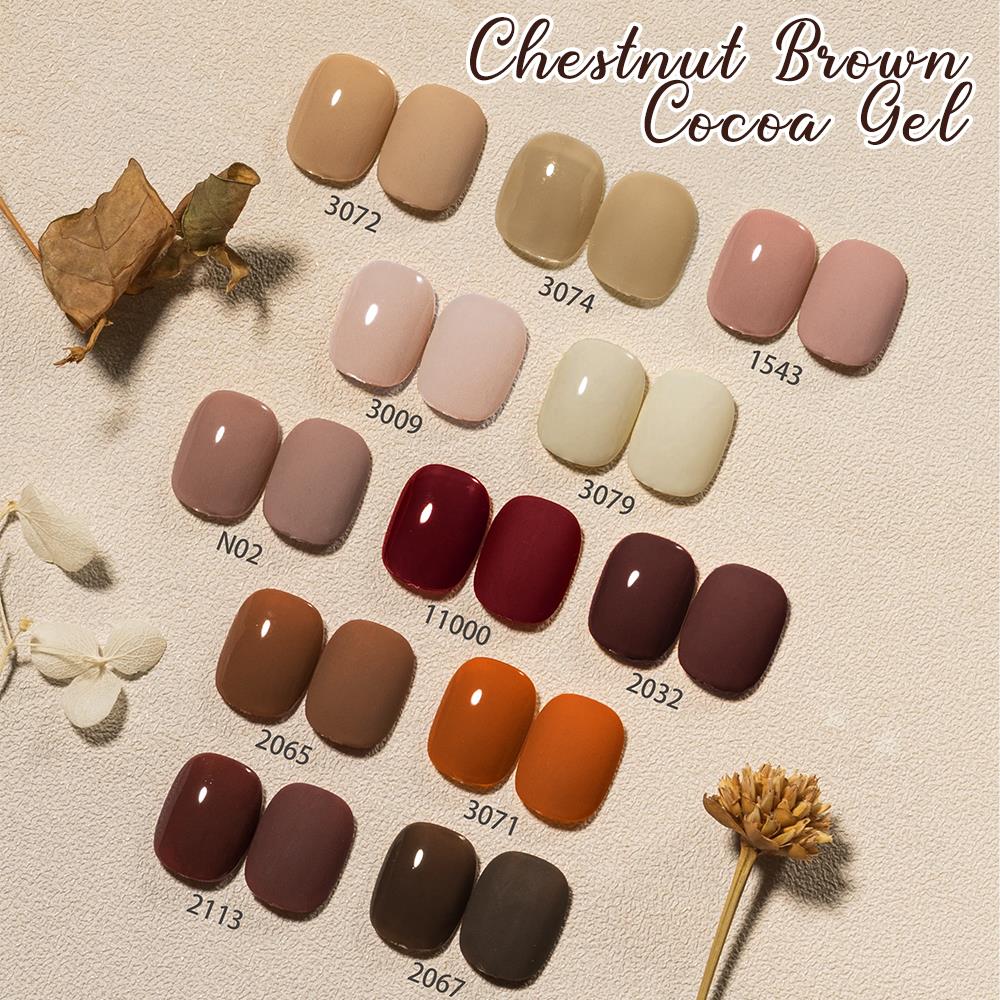 Clou Beaute Autumn Winter Gel  - Nail Art Burgundy review and price