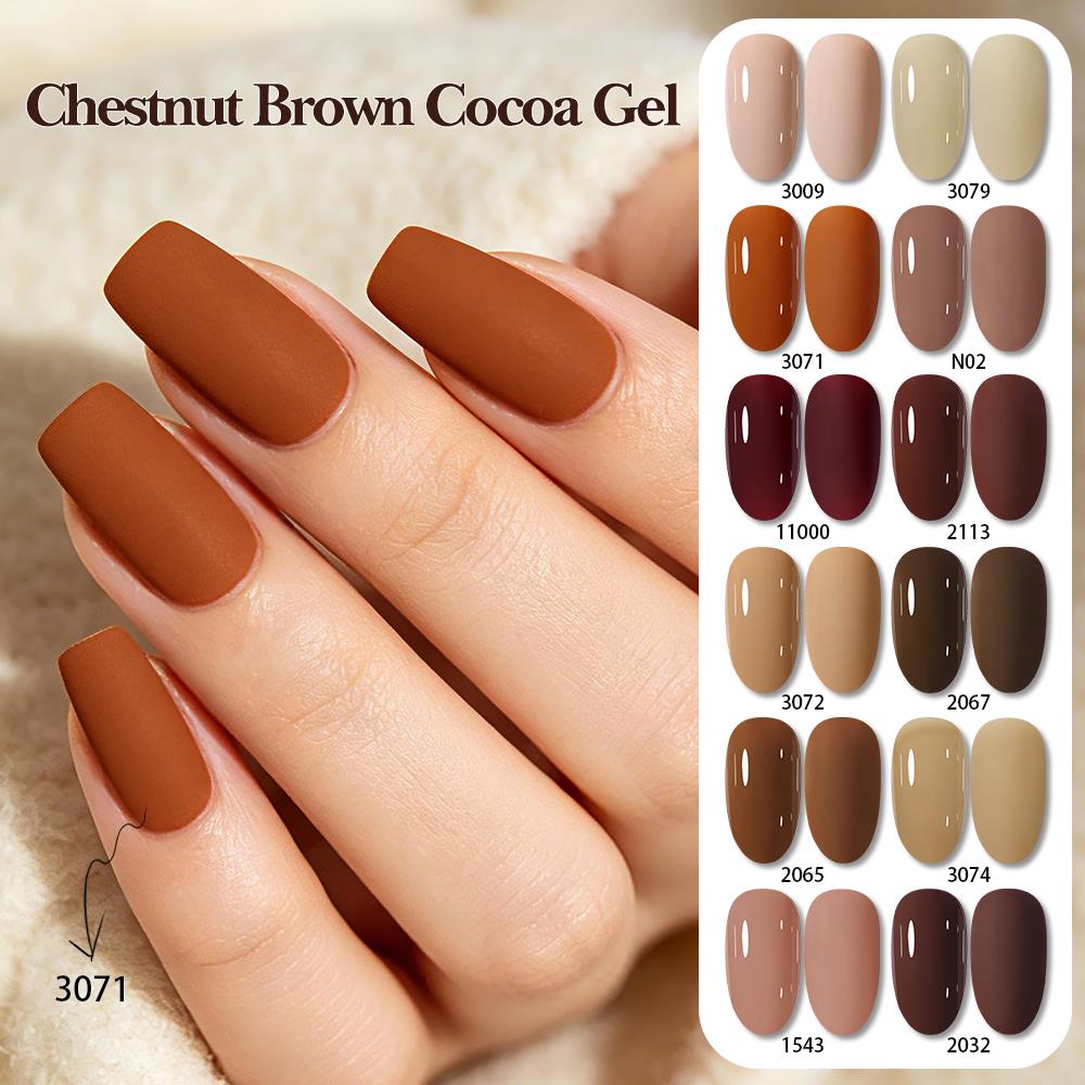 Clou Beaute Autumn Winter Gel  - Nail Art Burgundy review and price