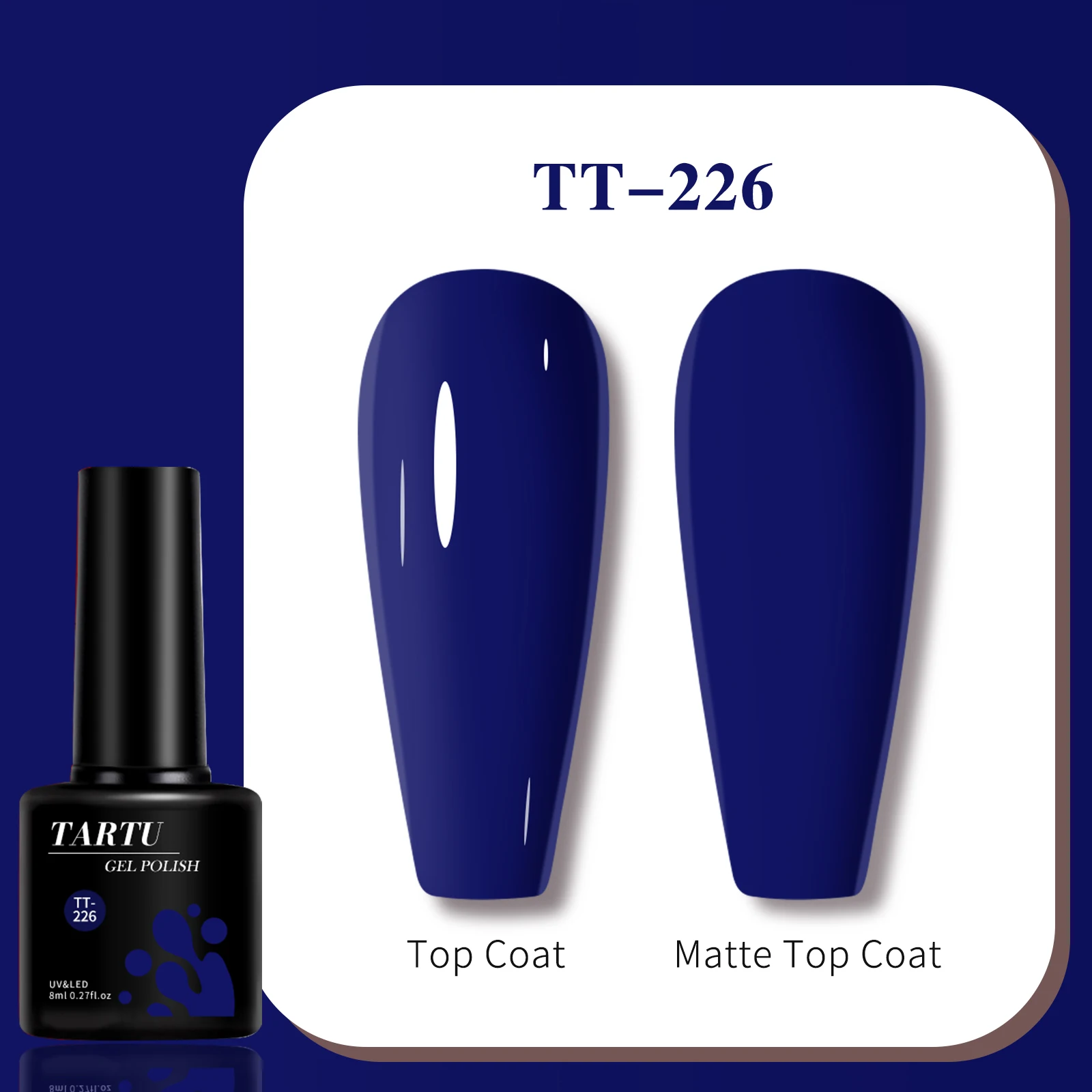TARTU 8ml Gel Nail Polish 63 C - Nail Art Burgundy review and price
