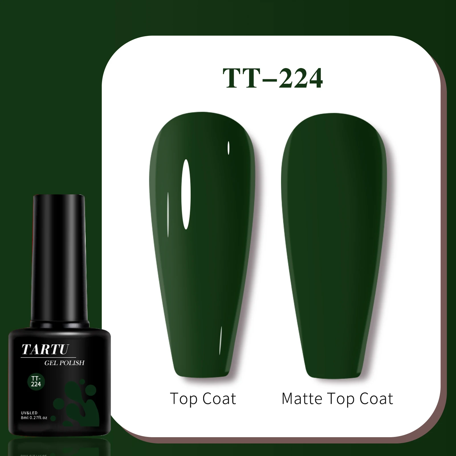 TARTU 8ml Gel Nail Polish 63 C - Nail Art Burgundy review and price