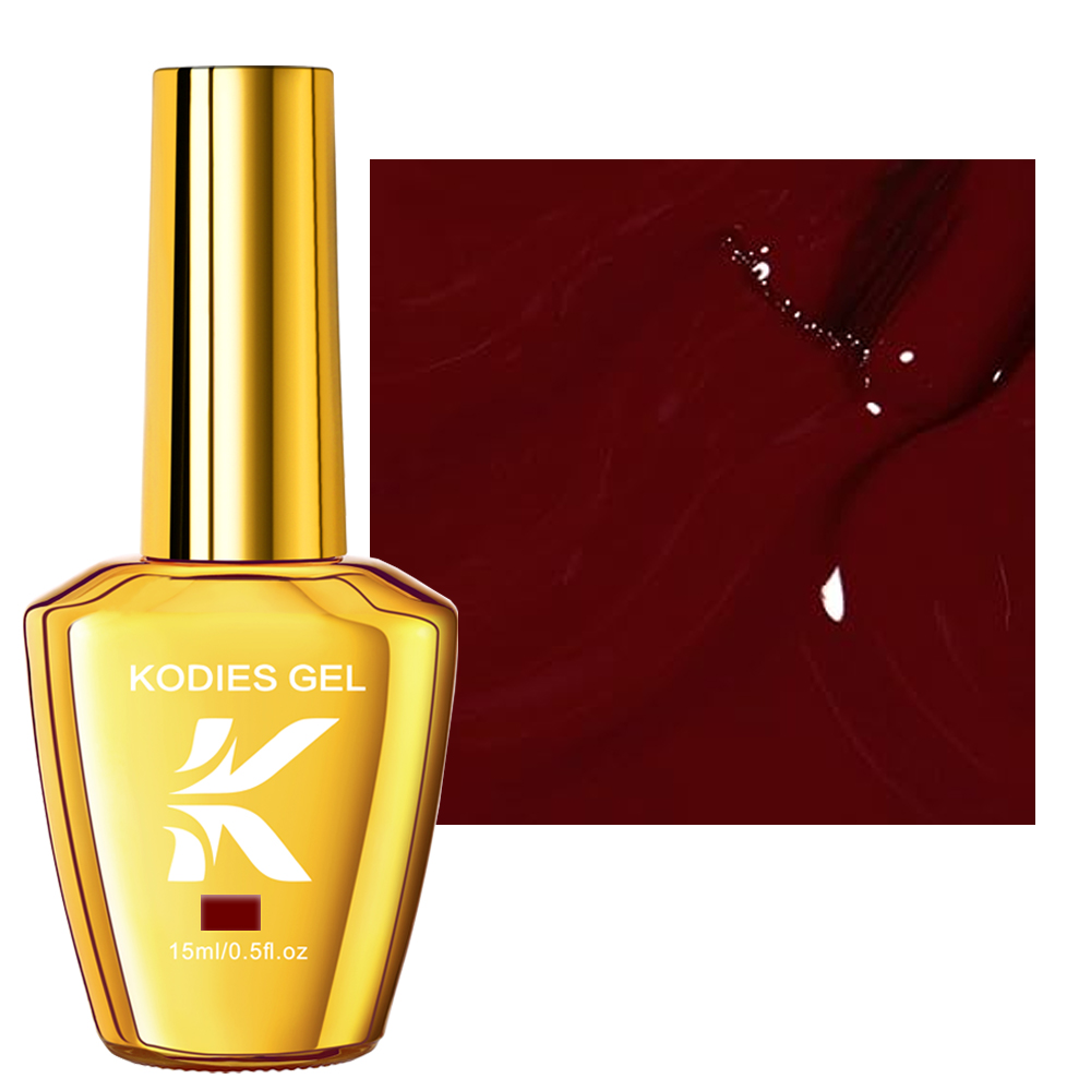 KODIES GEL Burgundy Red Gel Na - Nail Art Burgundy review and price