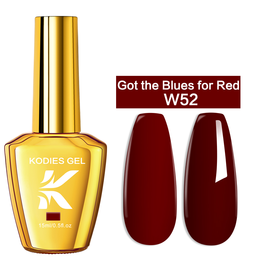KODIES GEL Burgundy Red Gel Na - Nail Art Burgundy review and price
