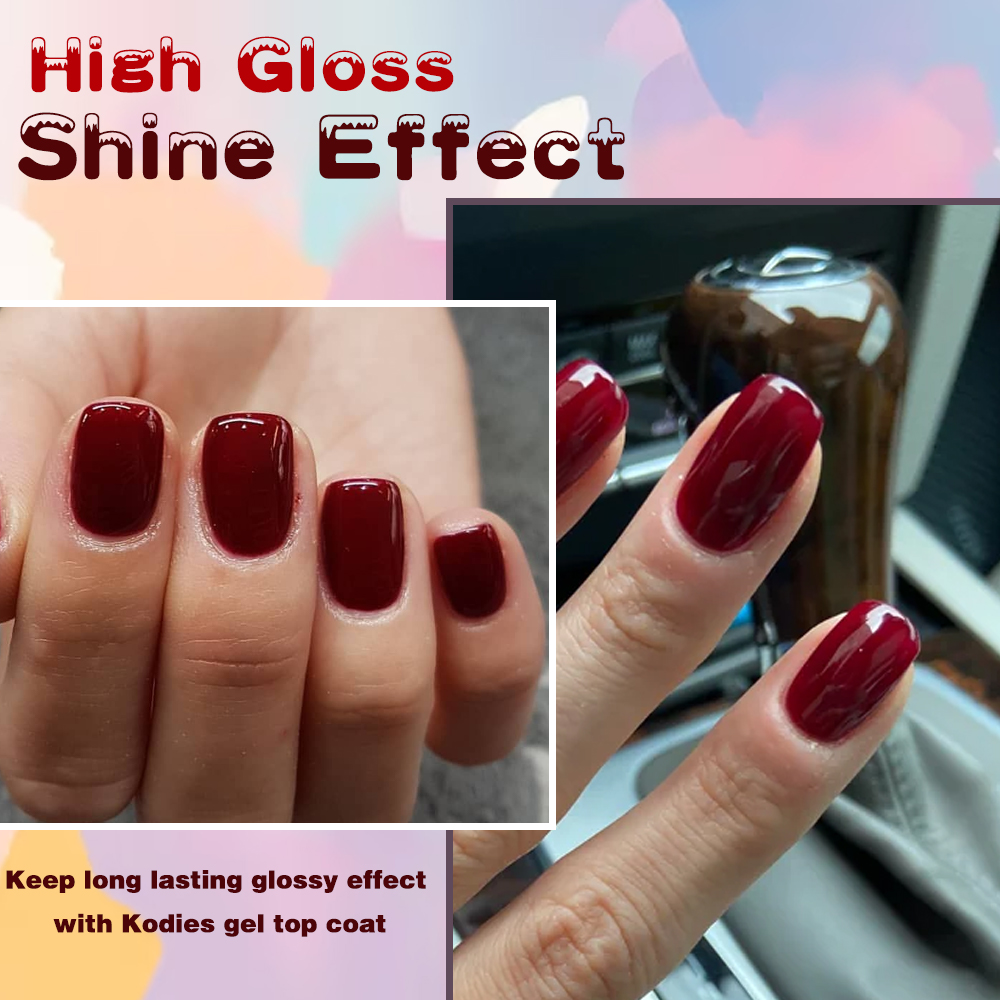 KODIES GEL Burgundy Red Gel Na - Nail Art Burgundy review and price